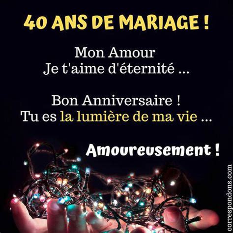 Lettre Anniversaire 40 Ans