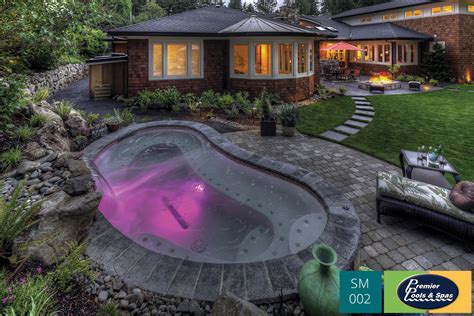 Small pools are ideal for narrow or sloped backyards, and because of reduced construction cost, allow you more money for decking and landscaping. Small Pools - (Spools) - Premier Pools & Spas