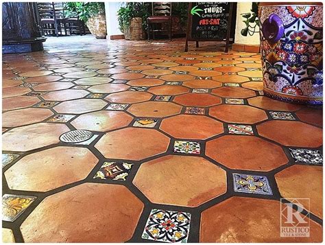 It is the for terra cotta floring of choice on mexican, colonial, spanish, revival, mediterranean, and. Saltillo Restaurant Tile -Pancho's Vegas - Rustico Tile ...