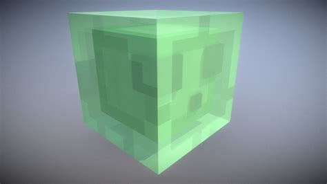 Minecraft Slime Download Free 3d Model By Vincent Yanez Vinceyanez [2caaa14] Sketchfab