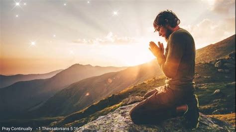 Daily Prayer Meditation Pray Continually Youtube