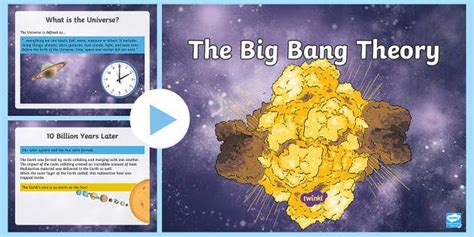 He Big Bang Theory Powerpoint The Big Bang Science Rme Universe