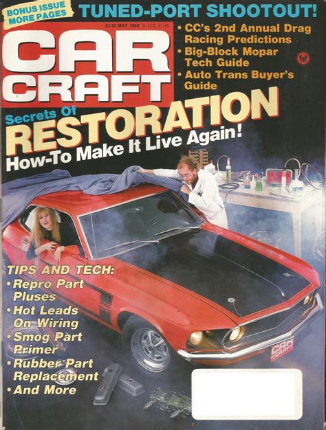 Car Craft 1989 May Restoration Tpi Test 455ho 1980 1989 Jims