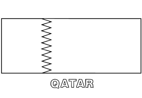 Free Printable Qatar Flag Coloring Page Download Print Or Color
