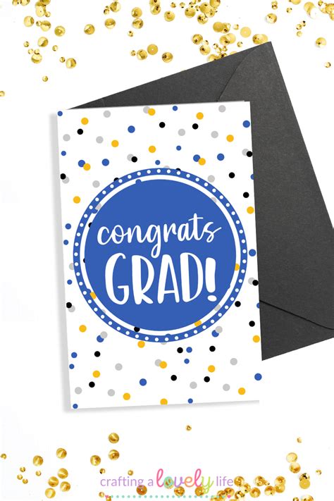4 Printable Free Graduation Cards
