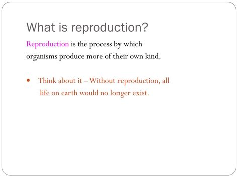 Ppt What Is Reproduction Powerpoint Presentation Free Download Id