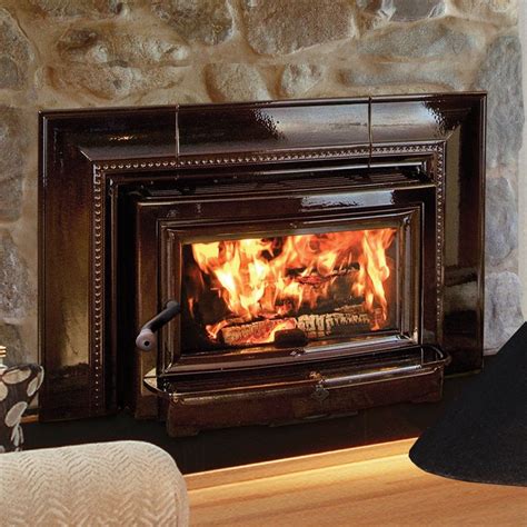 Modern wood burning fireplace insert with blower. Pin by Lori Ann on Heating | Pellet fireplace, Wood ...