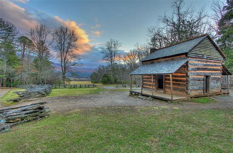 There are no nails or pegs keeping it together. John Oliver Cabin - Cades Cove - Great Smoky Mountains ...