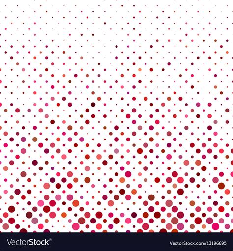 Colored Dot Pattern Background Design Royalty Free Vector