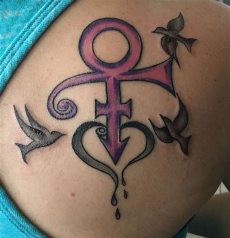 Prince Tribute Tattoo 💜💜 Prince Tattoos Prince Symbol Love Symbol