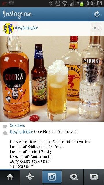 Learn more about tipsy bartender's favorite products. Apple Pie cocktail | Tipsy bartender, Apple pie vodka ...