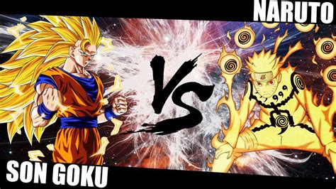 Goku Vs Naruto Wallpapers Wallpaper Cave