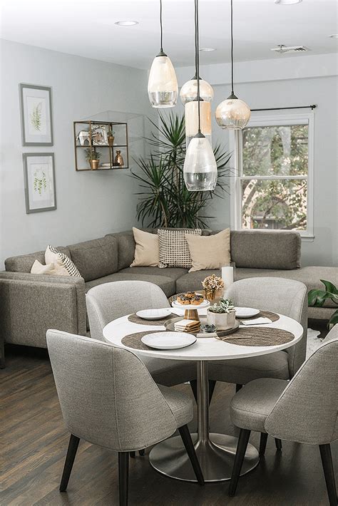 Small Living Room Dining Room Combo