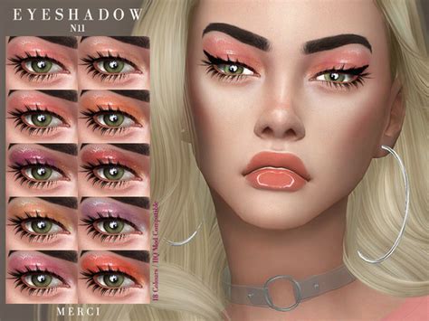 Eyeshadow N11 By Merci At Tsr Sims 4 Updates