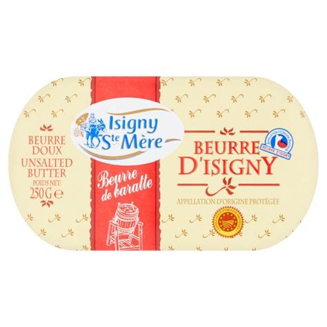 Isigny Sainte Mere Unsalted Butter Ocado