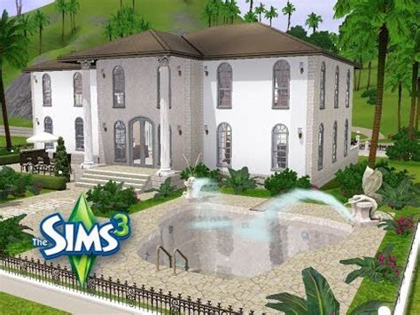 Entwirf einen grundriss für ein hochhaus mit fahrstuhlschächten. Sims 3 - Haus bauen - Let's build - Kleine Villa am Meer ...