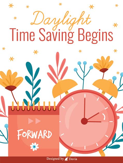 Forward Daylight Time Saving Begins Birthday And Greeting Cards By