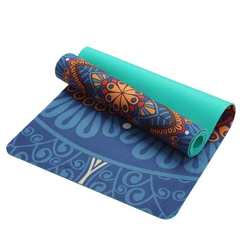 5mm Ultra Thin Natural Tpe Slip Resistant Yoga Mats Yoga Blanket Folding Fitness Mat High