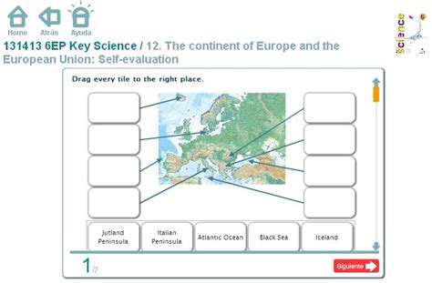 The Continent Of Europe And The European Union Self Evaluation