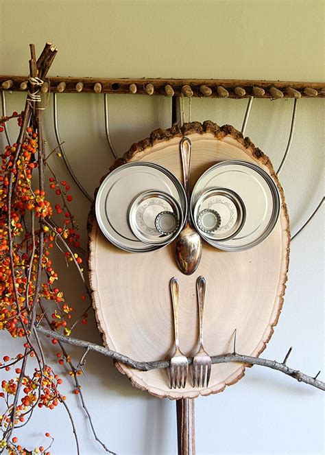 Maybe you would like to learn more about one of these? DIY Wood Slice Owl - House of Hawthornes