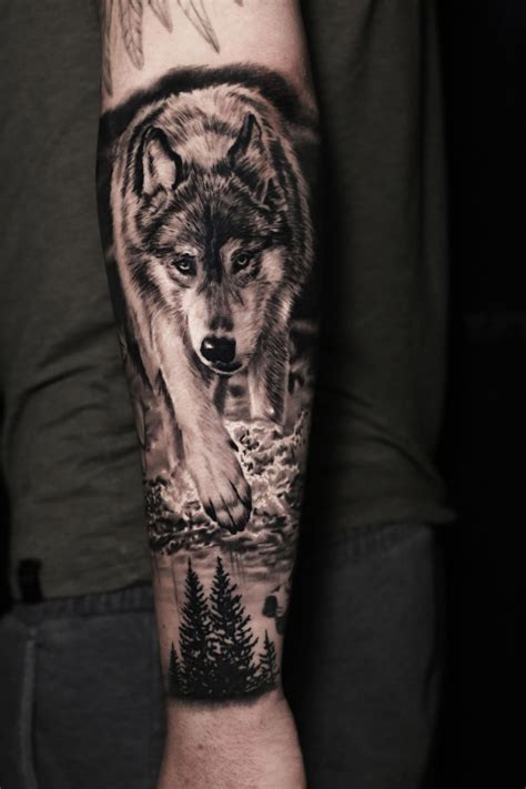 Lone wolf tattoo has updated their hours and services. Half Sleeve Lone Wolf Half Sleeve Wolf Tattoos For Men ...