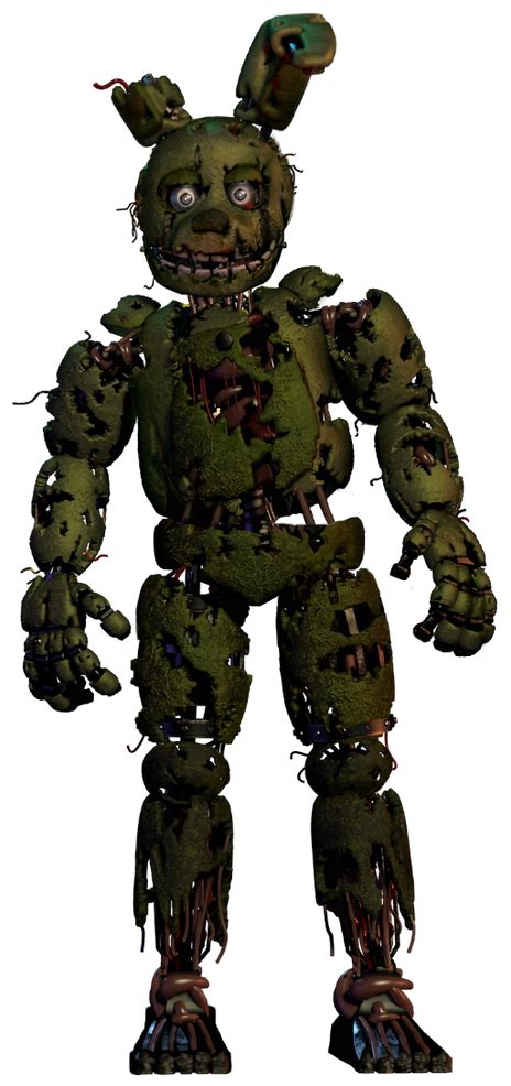 Fnaf 3 Springtrap Full Body By Enderziom2004 On Deviantart