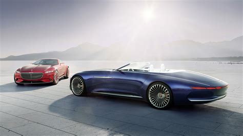 This Is The Vision Mercedes Maybach 6 Cabriolet Top Gear