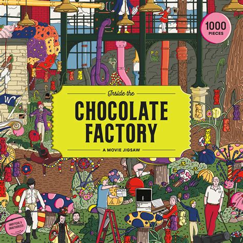 Fancy winning a copy of pop art puzzle to celebrate yayoi kusama's birthday on monday? Inside the Chocolate Factory - Laurence King US