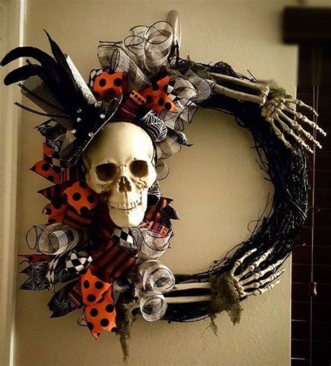 46 Most Scary Halloween Wreath Ideas Halloween Wreath Diy Halloween