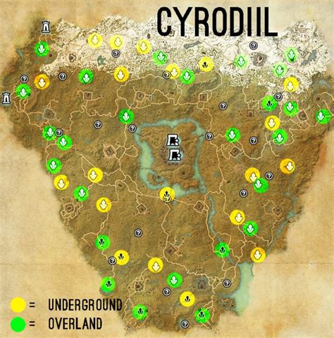 Cyrodiil Skyshards Skyshards Collection Guide Elder Scrolls Online