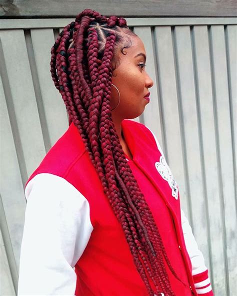 Box braids have been around forever. Picture the Greatest Box Braids Hairstyles of 2020 | New ...