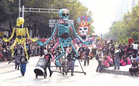 Desfile De Día De Muertos En La Cdmx El Gráfico