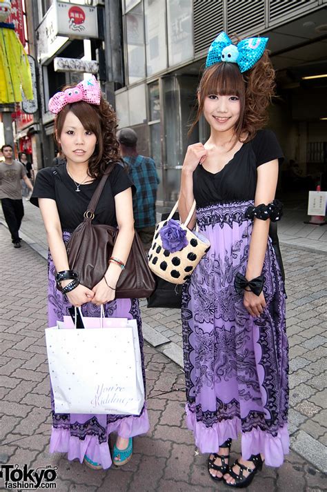 Shibuya Girls In Matching Dresses Two Cute Japanese Girls  Flickr