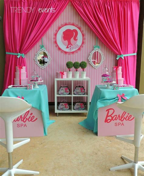 Pin By Erica On Avas 4th Birthday Barbie Party Barbie Party