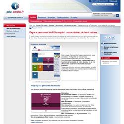 Pôle emploi is a french governmental agency which registers unemployed people, helps them find jobs and provides them with financial aid. ESPACE PERSONNEL POLE EMPLOI ET JOBS BOARDS | Pearltrees