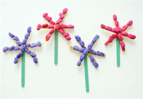 Craft Stick Spring Flower Craft Fantastic Fun And Learning