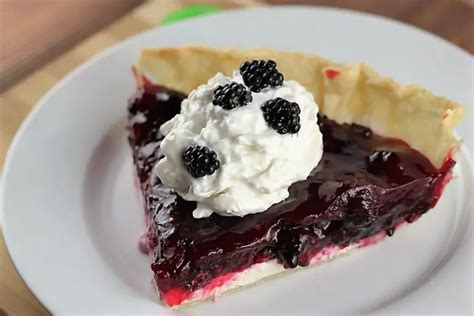 Fresh Blackberry Cream Cheese Pie Recipe Cullys Kitchen
