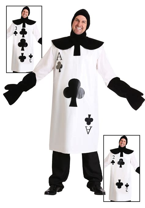 We accept credit card and cod orders. Ace of Clubs Card Costume