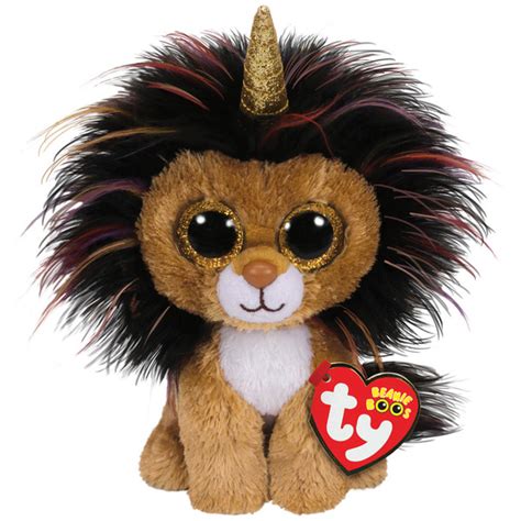 Beanie Boos Petite Peluche Ramsey Le Lion Licorne 15cm Ty King