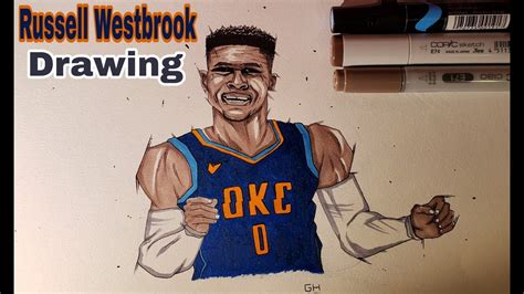 If you like my work, check out my facebook page or my instagram for more of the drawings. Speed Drawing Russell Westbrook - YouTube