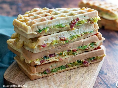Part or all of this entry has been imported from the 1913 edition of webster's dictionary, which is now free of copyright and hence in the public domain. Gaufre au bacon et chou frise | Mes recettes Healthy