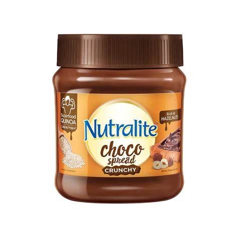 Nutralite Crunchy Chocolate Spread Quinoa Hazelnut Pack Of