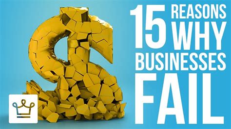 15 Reasons Why Businesses Fail Youtube
