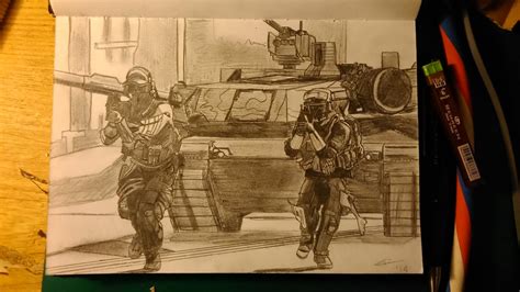 Battlefield 4 Sketch By Weaslefire On Deviantart