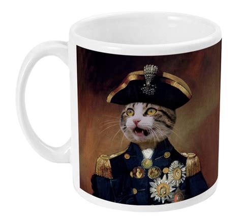 The Admiral Personalised Pet Mug Fable And Fang