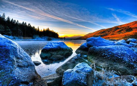 Landscapes Nature Hdr Photography Free Download Lakes Download