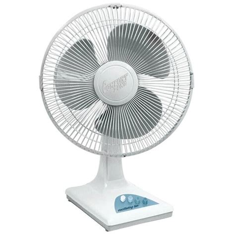 Comfort Zone Cz161 16 Inch Oscillating Table Fan White Overstock
