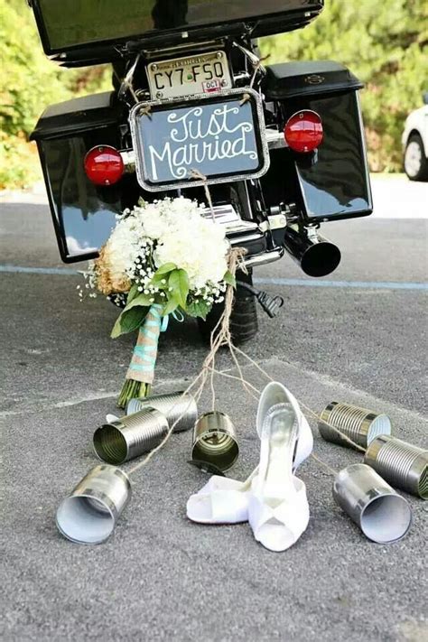 Picture From A Biker Wedding Beautiful Motorcycle Wedding Biker