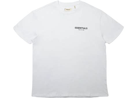 Fear Of God Essentials Boxy Photo T Shirt White Fw18 It