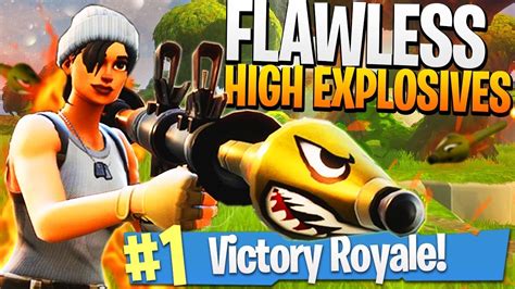 Flawless In High Explosives V2 Ps4 Pro Fortnite Flawless Game High